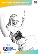 Affiche pour la journée mondiale de la trisomie 21