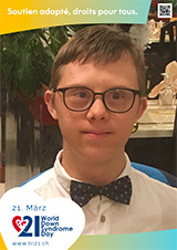 Affiche pour la journée mondiale de la trisomie 21