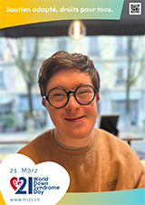 Affiche pour la journée mondiale de la trisomie 21