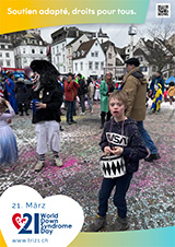 Affiche pour la journée mondiale de la trisomie 21