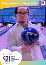 Affiche pour la journée mondiale de la trisomie 21