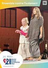 Affiche pour la journée mondiale de la trisomie 21