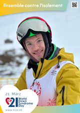 Affiche pour la journée mondiale de la trisomie 21