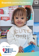 Affiche pour la journée mondiale de la trisomie 21