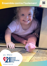 Affiche pour la journée mondiale de la trisomie 21