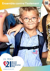 Affiche pour la journée mondiale de la trisomie 21