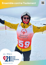 Affiche pour la journée mondiale de la trisomie 21