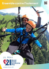 Affiche pour la journée mondiale de la trisomie 21