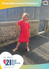 Affiche pour la journée mondiale de la trisomie 21