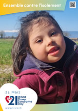 Affiche pour la journée mondiale de la trisomie 21