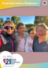 Affiche pour la journée mondiale de la trisomie 21