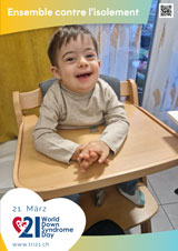 Affiche pour la journée mondiale de la trisomie 21