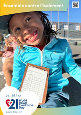 Affiche pour la journée mondiale de la trisomie 21