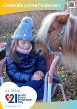 Affiche pour la journée mondiale de la trisomie 21