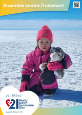 Affiche pour la journée mondiale de la trisomie 21