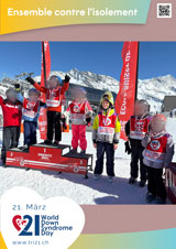 Affiche pour la journée mondiale de la trisomie 21