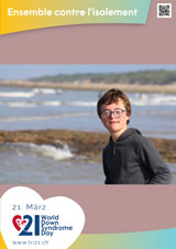 Affiche pour la journée mondiale de la trisomie 21