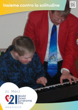 Poster per la Giornata mondiale della sindrome di Down