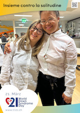 Poster "Insieme contro la solitudine" per il 21 marzo 2026