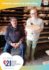 Poster per la Giornata mondiale della sindrome di Down